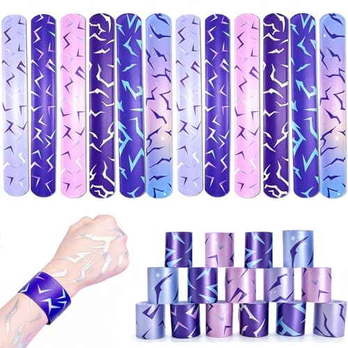 Kpop Slap Bracelets - 24 Pcs Music Themed Party Favors