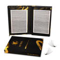 800 Premade Fans Eyelash Extensions 14D 8-15mm Mixed Length Premade Lash Fans C Curl Middle Stem Premade Fans Handmade Volume Premade Lash Extensions Fans Box