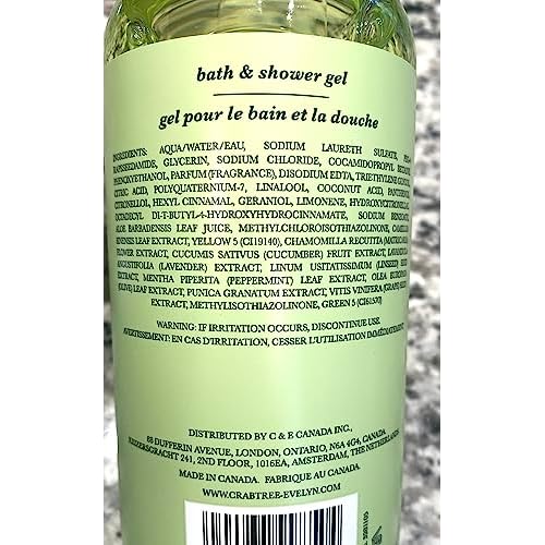 Crabtree & Evelyn LILY Bath & Shower Gel 16.9 oz