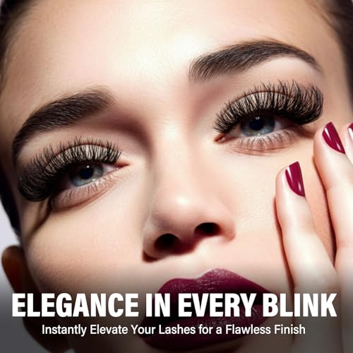 Magnetic Eyelashes with Easy Applicator, Natural Looking Magnetic Lashes for Daily & Special Events, Reusable False Eyelashes with Tool, Magnetic Eyelashes Natural Look That Lasts All Day