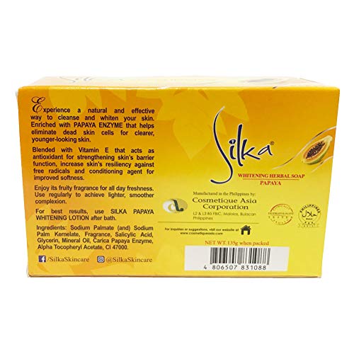 siruka Papaya Soap 135 Silka Papaya Soap