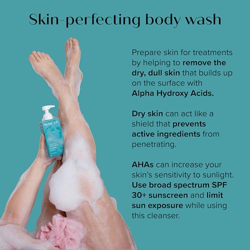 MEDIX Smooth & Firm 3PC Skin Care Set | Glycolic Acid Exfoliating Body Wash Gel + Firming Collagen Cream + Retinol Body Lotion Moisturizer Gift Box | Anti Aging Skin Care Products | Gifts For Women