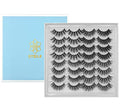 DYSILK Mink Lashes 16 Pairs - 6D Fluffy False Eyelashes