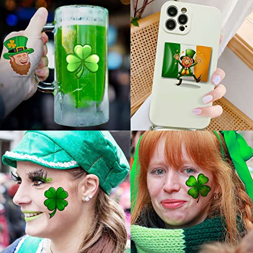 St. Patrick's Day Temporary Tattoos - 49 Pack