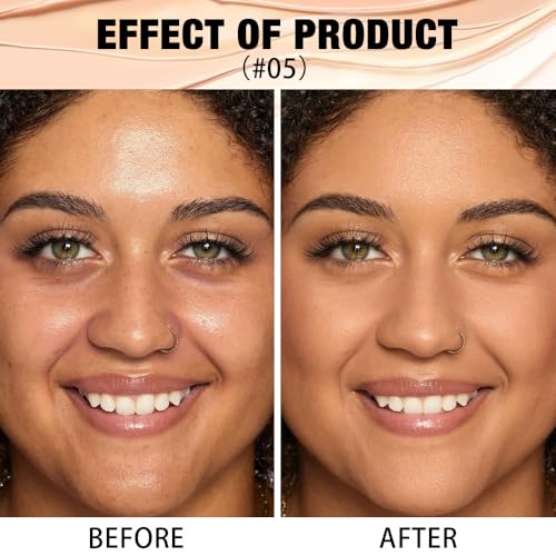 2-in-1 Foundation Concealer – Full Coverage, 24hr Wear