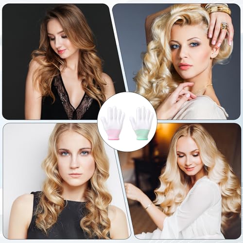 Heat Resistant Gloves for Hair Styling | Professional Curling Iron Gloves