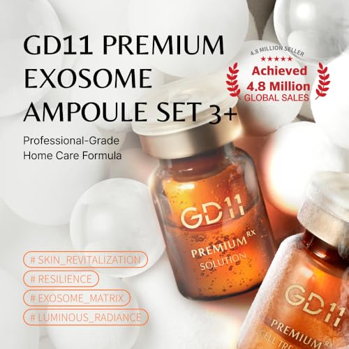 GD11 Exosome Ampoule Set for Firm, Even Skin - 3 Pairs