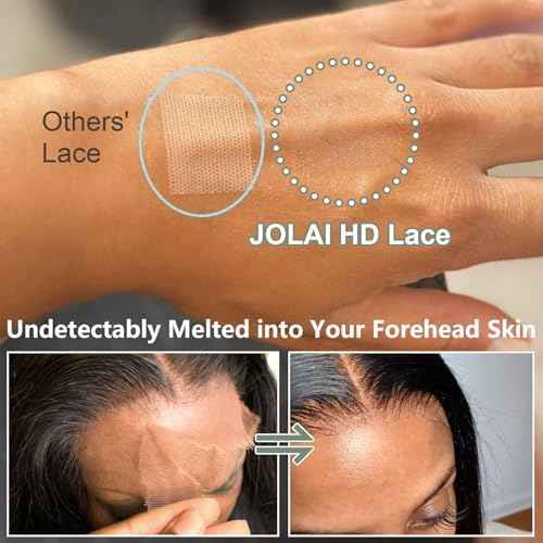 2x6 HD Lace Closure Loose Deep Wave Human Hair 14 Inch - 0.10mm Ultra-thin Invisible Burmese Curly 2 by 6 Closure, 100% Pre Plucked Brazilian Raw Virgin Hair Skinlike HD Lace Closure Wet and Wavy