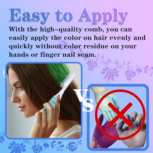 Temporary Hair Chalk Wax Kit, 4 Colors for Kids