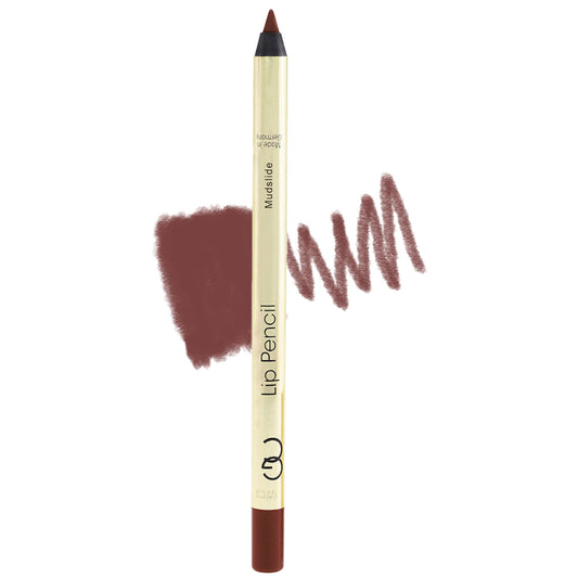 Gerard Cosmetics Lip Pencil (Mudslide) | Ultra Pigmented Matte Brown Lip Liner | Long lasting | Hydrating Creamy Formula | Cruelty Free