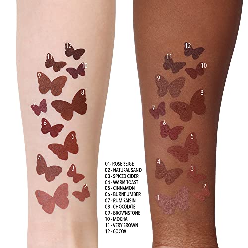 Moira Rose Beige Lip Liner - Matte Pigmented Shade 001