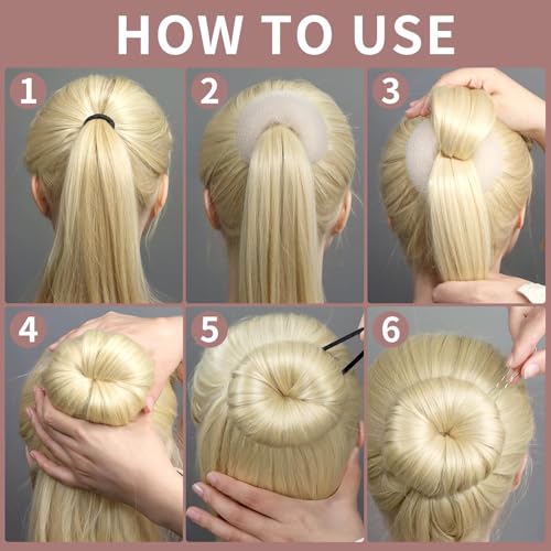 Hair Sponge & Bun Maker Kit - Updo Volume Set