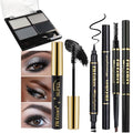 4-in-1 Eye Makeup Kit with Eyeshadow, Eyeliner & Brow Pencil