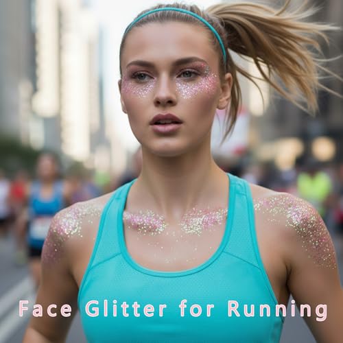 Rainbow White Glitter Stick - Waterproof Face & Body Makeup