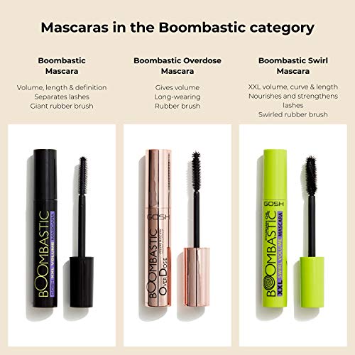 Boombastic Crazy Mascara 001 Extreme Black - Gosh Copenhagen