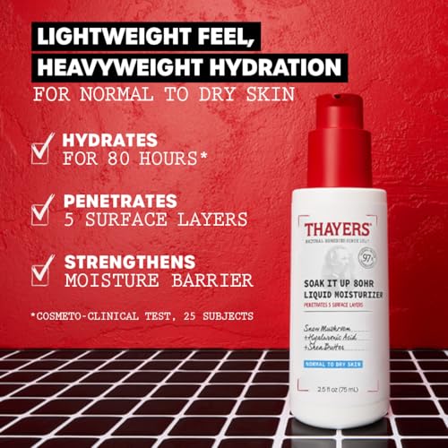 THAYERS Soak It Up Moisturizer, 2.5 Oz
