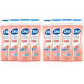 Dial Body Wash, Exfoliate & Restore Himalayan Salt, 16 Fl Oz, Hydraclean Complex & Vitamin E, Gentle, Leaves Skin Feeling Nourished, Dermatologist-Tested, No Parabens & Sulfates,(Pack of 8)