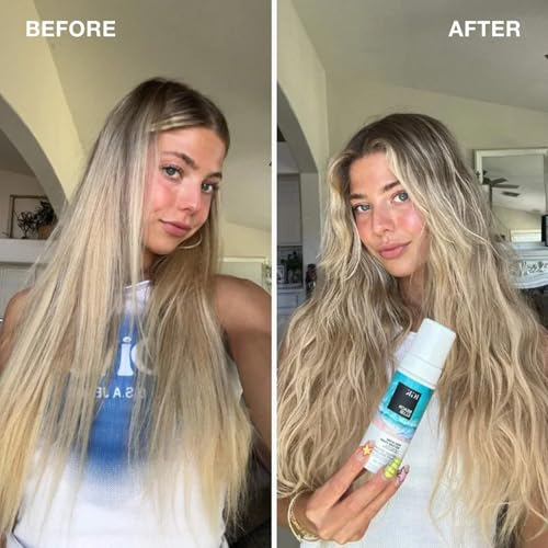 IGK Beach Club High-Shine Texture Foam | Air-Dry Beach Waves