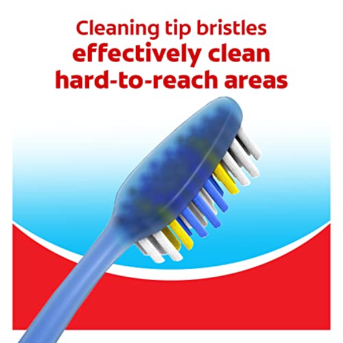Soft Adult Toothbrush Pack - 6 Count, Extra Clean & Deep Cleaning