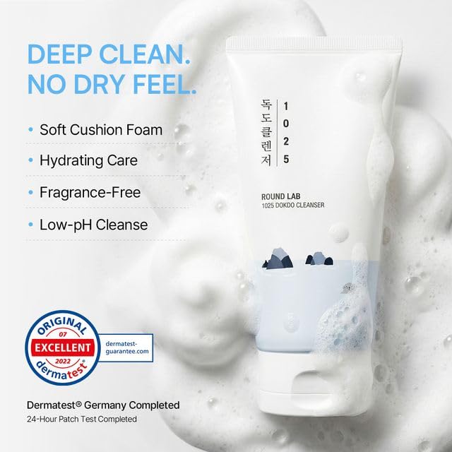 ROUND LAB 1025 Dokdo Low pH Cleanser 5.07oz