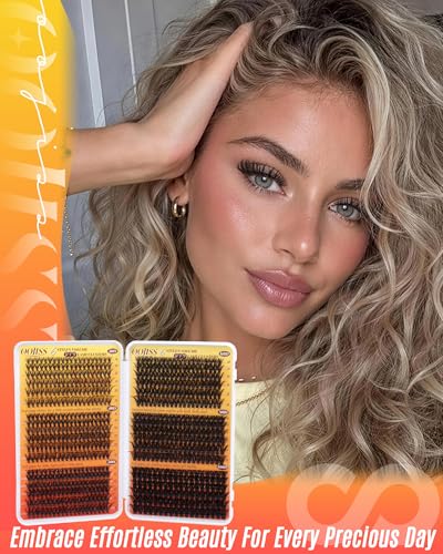 Wispy Lash Clusters Kit 708pcs | 30D-100D Fluffy Eyelash Extensions