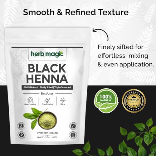 Black Henna Powder 100g | Natural Hair Color