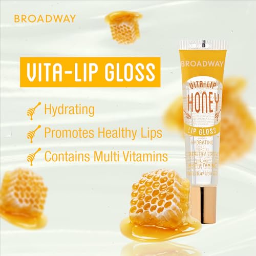Ruby Kisses Broadway Vita-Lip Gloss 10 Pack - High Shine Hydrating
