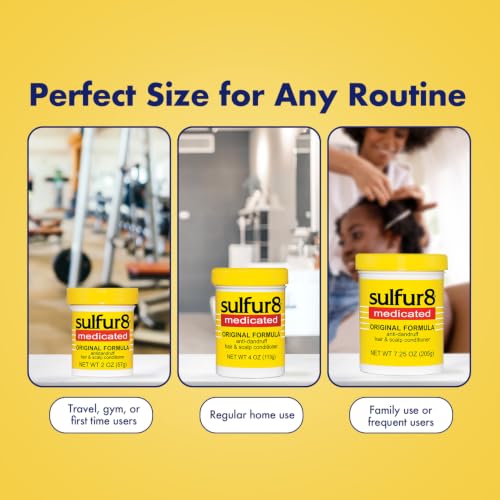 SULFUR8 Medicated Anti-Dandruff Conditioner 2 oz