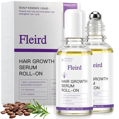 Rosemary Hair Growth Serum Roll-On | Biotin & Caffeine