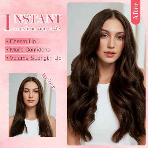 S-noilite Clip in Hair Extensions Human Hair, Ash Blonde to Bleach Blonde Balayage Remy Hair Extensions Double Weft 10 Inch Short Black Human Hair Extensions Clip ins for Women 110g 8pcs(#18P613)