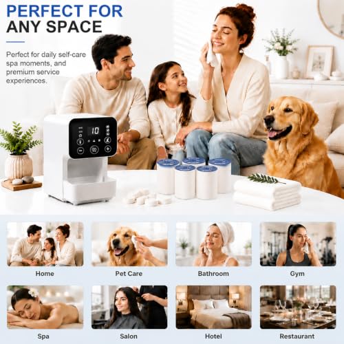 IMENE Hot Towel Dispenser with 3 Temps & Moisture Levels