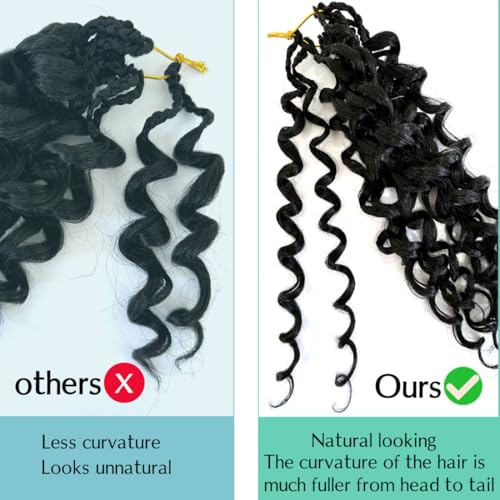 Gogo Curl Crochet Hair 8 Packs Pre-Looped Curly Extensions 8 Inch