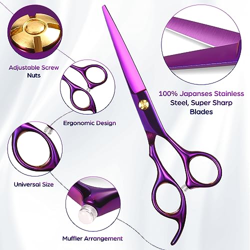 Wenshall Professional Hair Cutting Scissors Set 6.89" - Thinning Shears