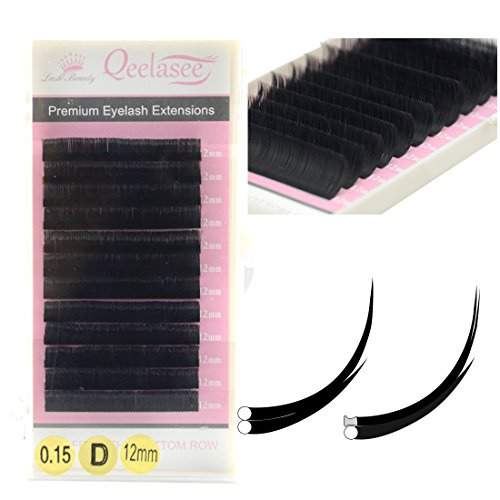 Ellipse Eyelash Extensions 0.15D Curl 8-13mm Mixed Mink