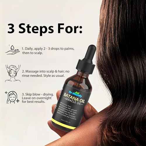 Batana Oil for Hair Growth, 100% Pure & Unrefined - Deep Repair Dry Damaged Hair, Reduce Frizz & Split Ends, Nourish Scalp with Omega 9 & Vitamin E, for All Hair Types (60ml 2.03Fl.Oz)