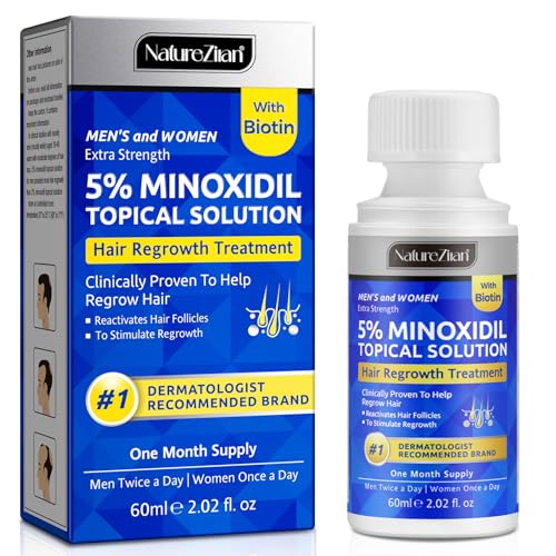 5% Minoxidil Hair Regrowth Serum with Dropper