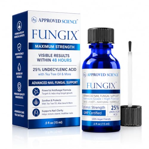 Approved Science Fungix Extra Strength Undecylenic Acid & Tea Tree Nail Serum