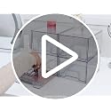 Vtopmart 4 Pack Stackable Acrylic Storage Drawers