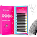 TDANCE 4D W Lash Extensions Premade Fans 8-15mm