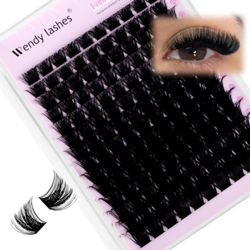 WENDY LASHES 200D D-Curly Eyelash Clusters - DIY Extensions 10-18mm