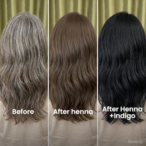 Organic Indigo Powder for Hair - 100g Black Dye