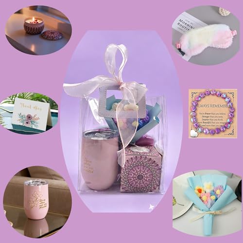 Valentines Gifts for Women,6Pcs Get Well Soon Gift as Mothers Day Memorial Day Birthday Gifts Idear for Mom Grandma Wife Girlfriend Sister Friends