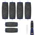 Replacement Roller Compatible with Dr. Scholl's Callus Remover Electronic Foot File-Extra Coarse (6 Pack)