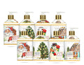 Holiday Hand Soap Set 8 Pack - Festive Scents & Decorative Dispensers