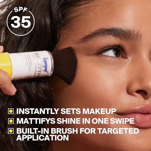 Supergoop! (Re)setting Face Powder SPF 35 Mineral Sunscreen 0.15oz