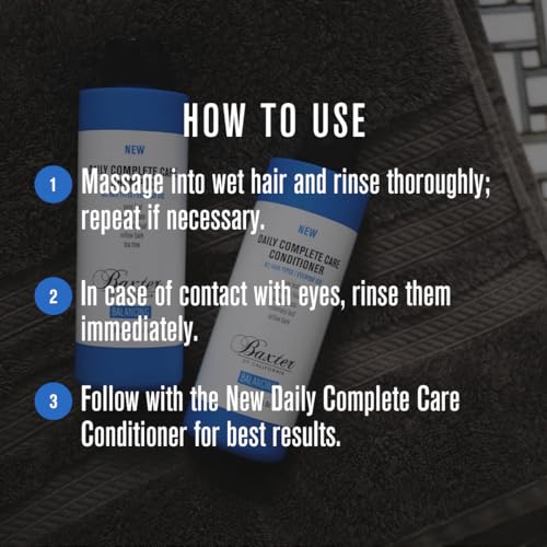 Baxter of California Daily Complete Care Shampoo, 16 Ounces