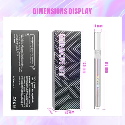 Multichrome Liquid Eyeshadow Set,3 Colors Multi-Dimensional Eye Liner Makeup,High Pigment Waterproof Metallic Eye Shadow,Ultre Fine Tip Glitter Eyeshadow (set1+set2)