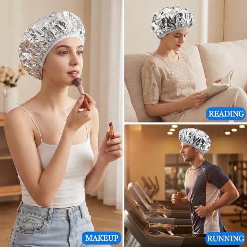 Reusable Heat Cap for Deep Conditioning - Set of 4