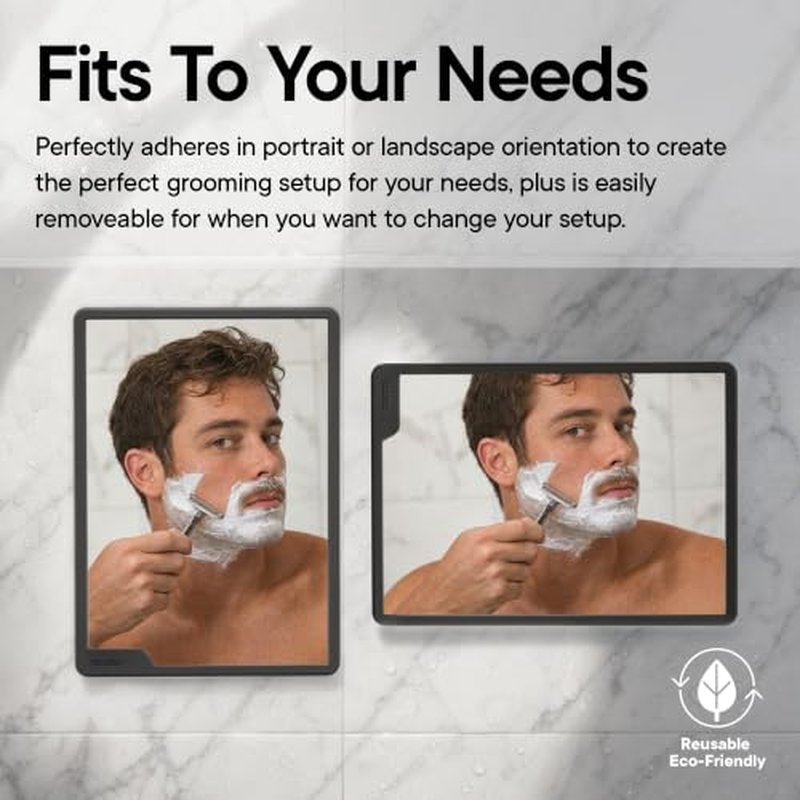 TOOLETRIES Hugo Maxi Large Fog-Reducing Shower Mirror