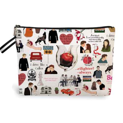 TV Show Makeup Bag, Edw Vampire Gift,Merchandise Cosmetic Bag, TV Show Inspired Gifts for Movie Fans Girls Women (Where The Hell Have You Been Loca) 6M265